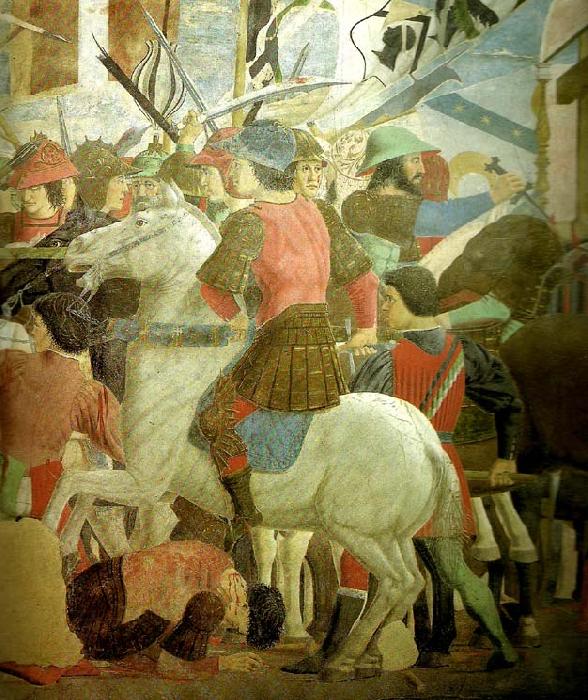 Piero della Francesca the legend of the true cross, detail China oil painting art